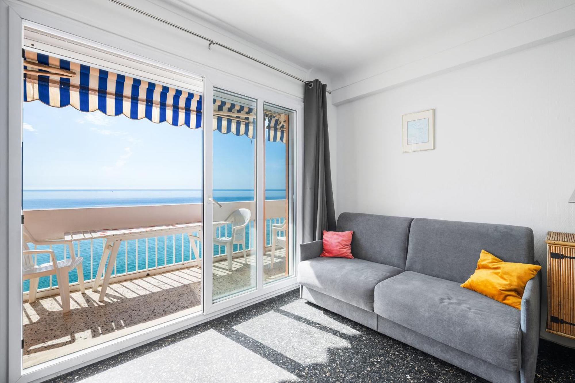 Le Panorama -Vue Exceptionnelle - Dernier Etage - Front De Mer Mentona Zewnętrze zdjęcie