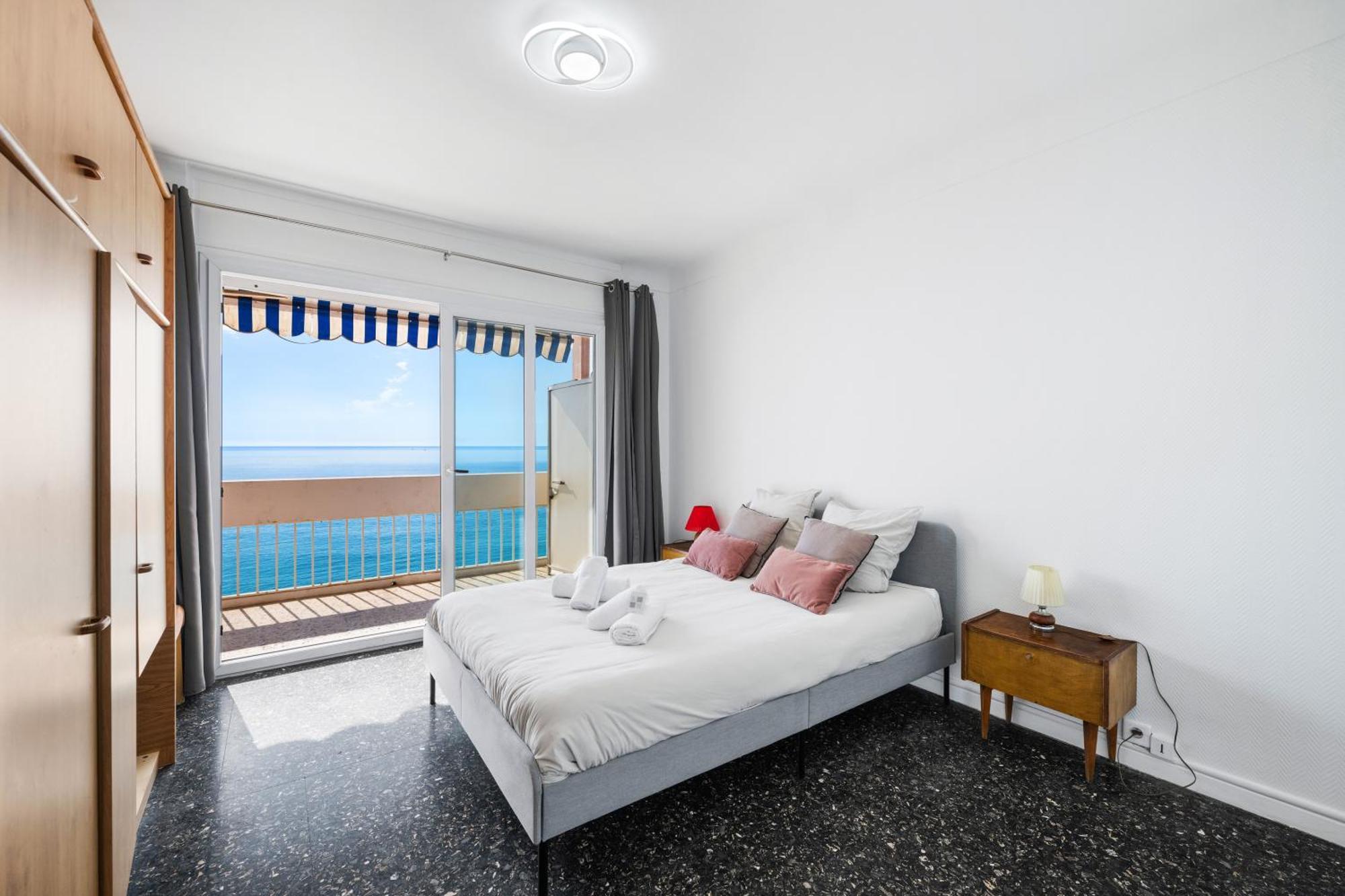 Le Panorama -Vue Exceptionnelle - Dernier Etage - Front De Mer Mentona Zewnętrze zdjęcie