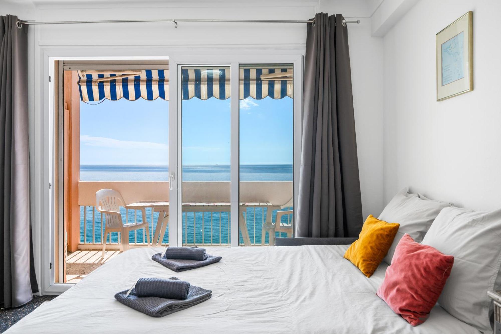 Le Panorama -Vue Exceptionnelle - Dernier Etage - Front De Mer Mentona Zewnętrze zdjęcie