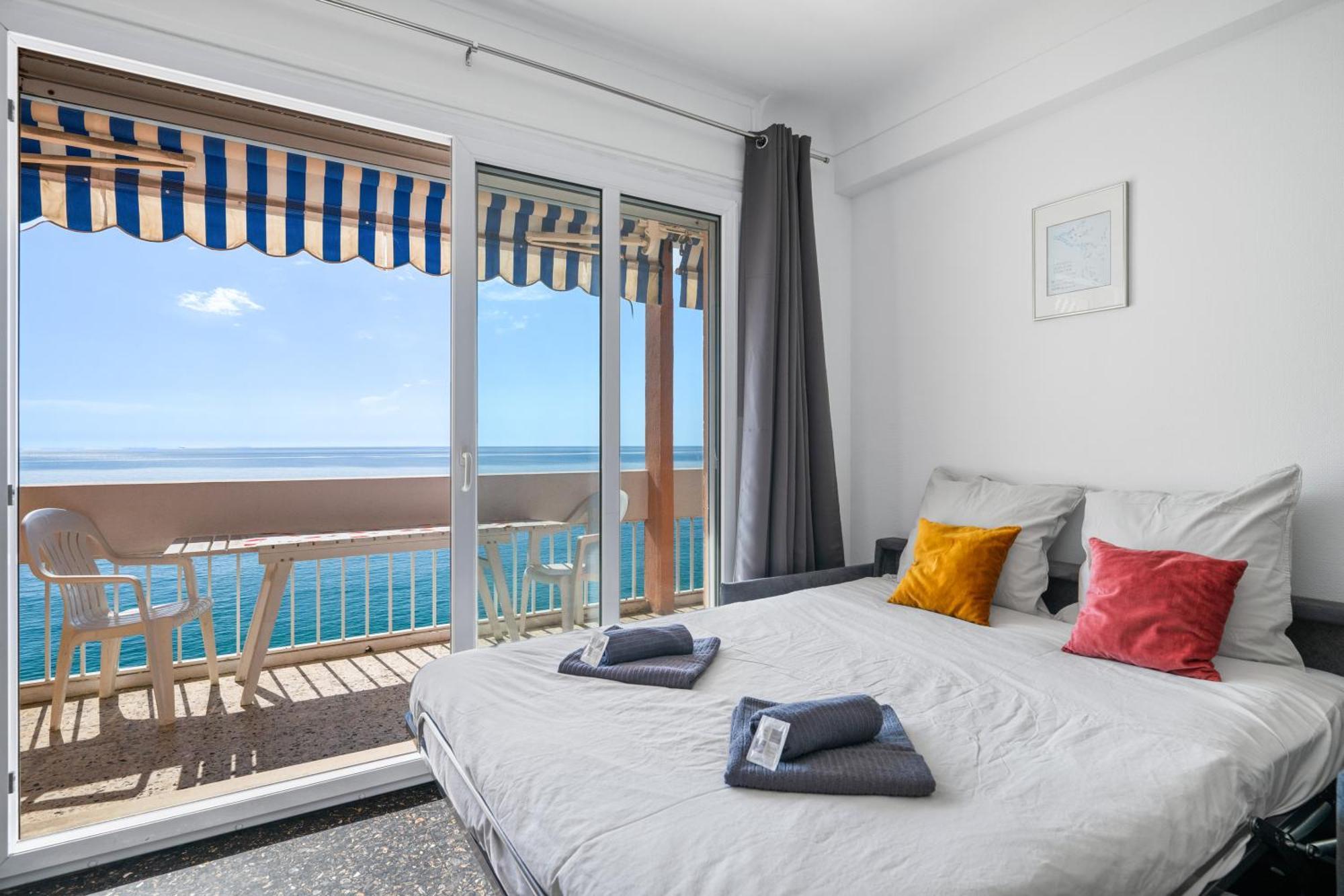 Le Panorama -Vue Exceptionnelle - Dernier Etage - Front De Mer Mentona Zewnętrze zdjęcie